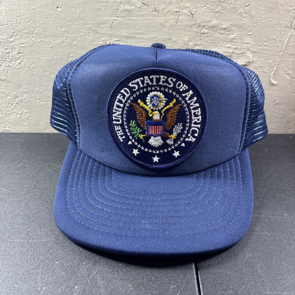 White House Communications Agency Vintage Hat Ballcap Truckers Hat Snapback